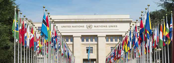 Canada engages with multilateral institutions, such as the United Nations, to promote human rights internationally. Credit: Shutterstock