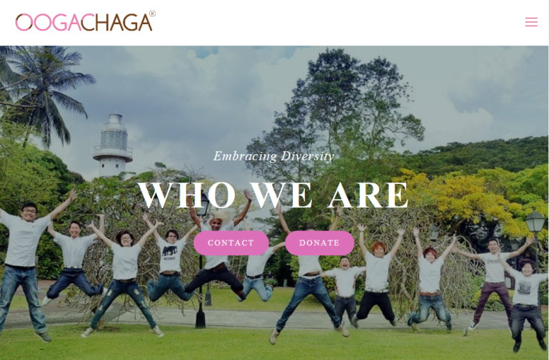 Canada helped Oogachaga make their website more user-friendly and accessible.