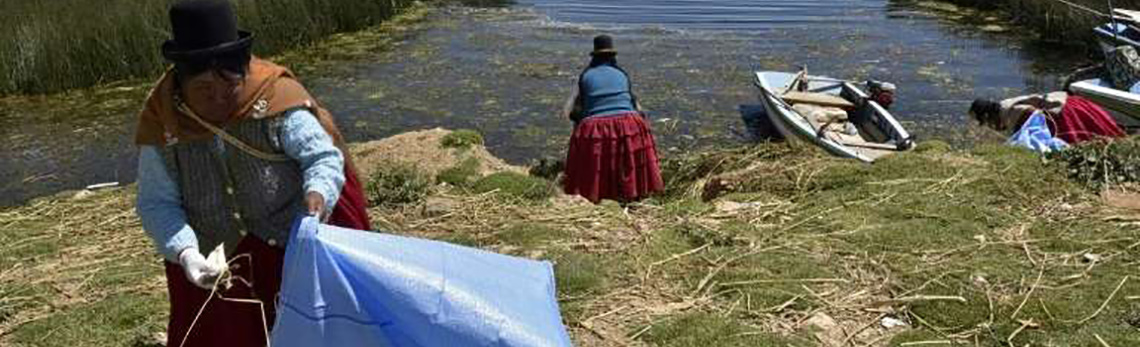 Indigenous women lead a unique water-conservation project on the shores of Lake Titicaca
