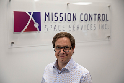Ewan Reid, founder and CEO of Mission Control based in Ottawa, Ontario, Canada.